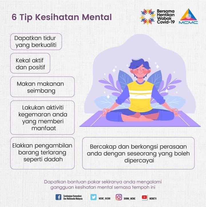 tips kesihatan mental
