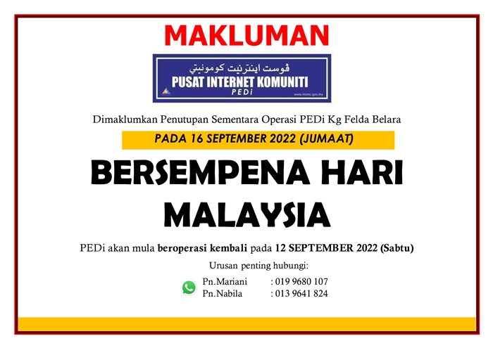 notis hari malaysia 1