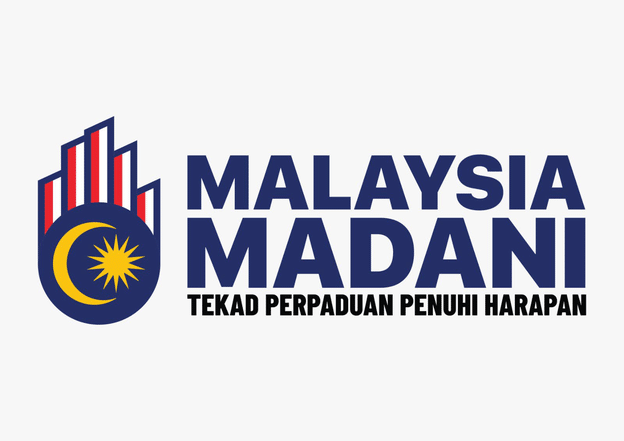 logo hari kebangsaan 2023 malaysia madani tekad perpaduan penuh harapan